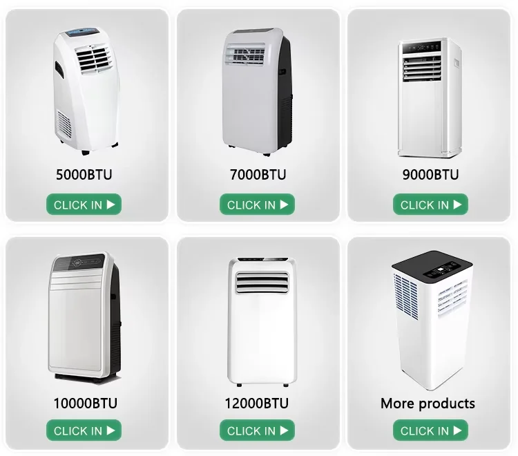 

Hot and Cold Household Portable Mini air Conditioner, with 14000 Btu Cooling and Dust Removal Functions, Adjustable Wind Speed,