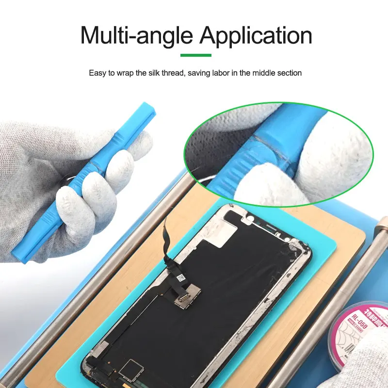 RELIFE stik kawat pemotong RL-085, alat memperbaiki kawat untuk ponsel layar LCD alat bantu pemisah