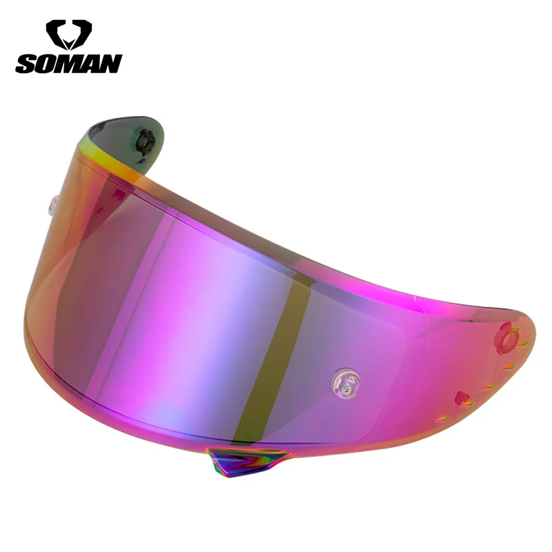 Helmet Visor for SOMAN961 X7 X8 Motorcycle Detachable Helmet Glasses Motorbike Helmet Lens