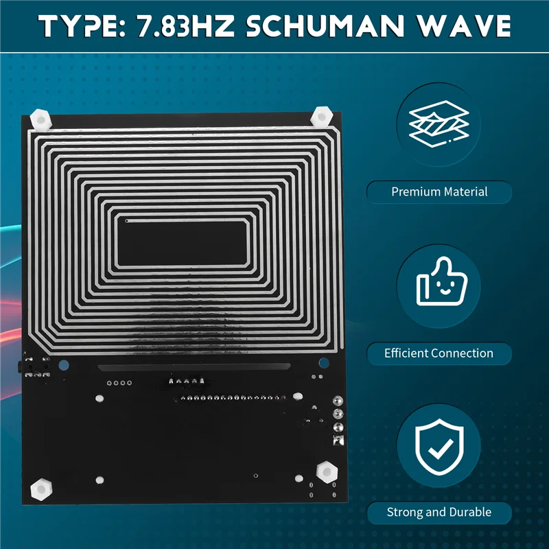 

Регулируемый генератор импульсных волн постоянного тока 7,83 Гц, резонанс Шумана, сверхнизкочастотный, аудиорезонатор с кабелем Type-C