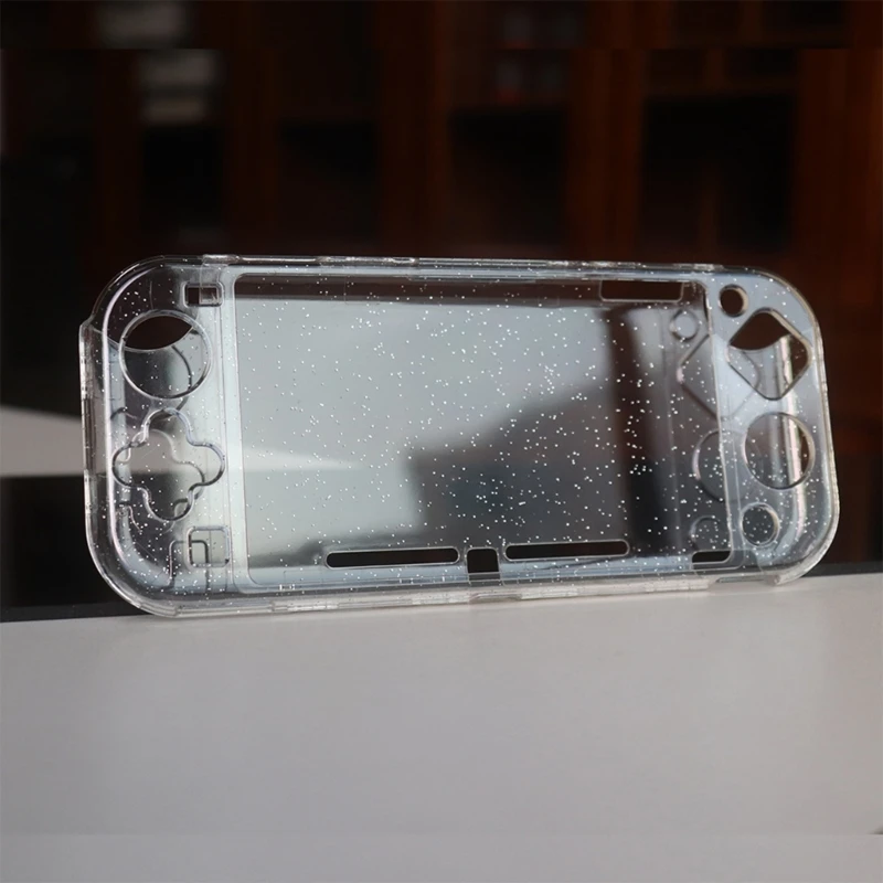 Transparent Protective Shell For Switch Lite Game Console Shockproof Scratch Resistant Hard PC Case Ergonomic Case