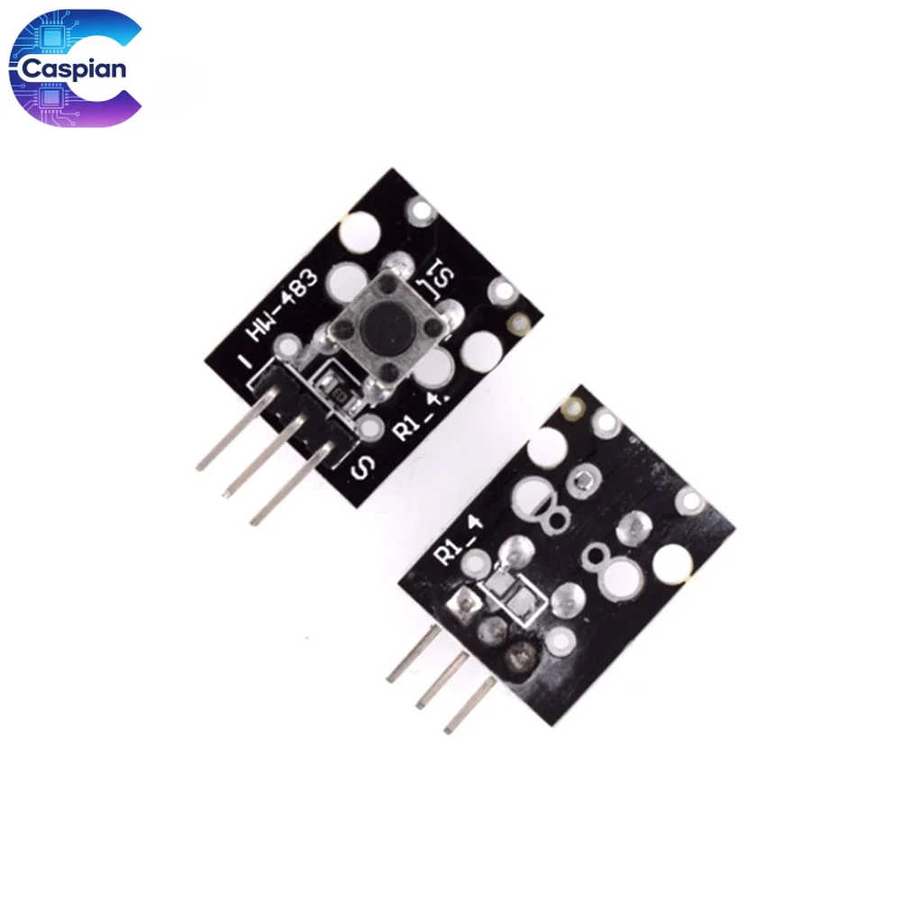 100Pcs KY-004 Tactile Push Button Switch Module for Arduino UNO MEGA2560 Breadboard