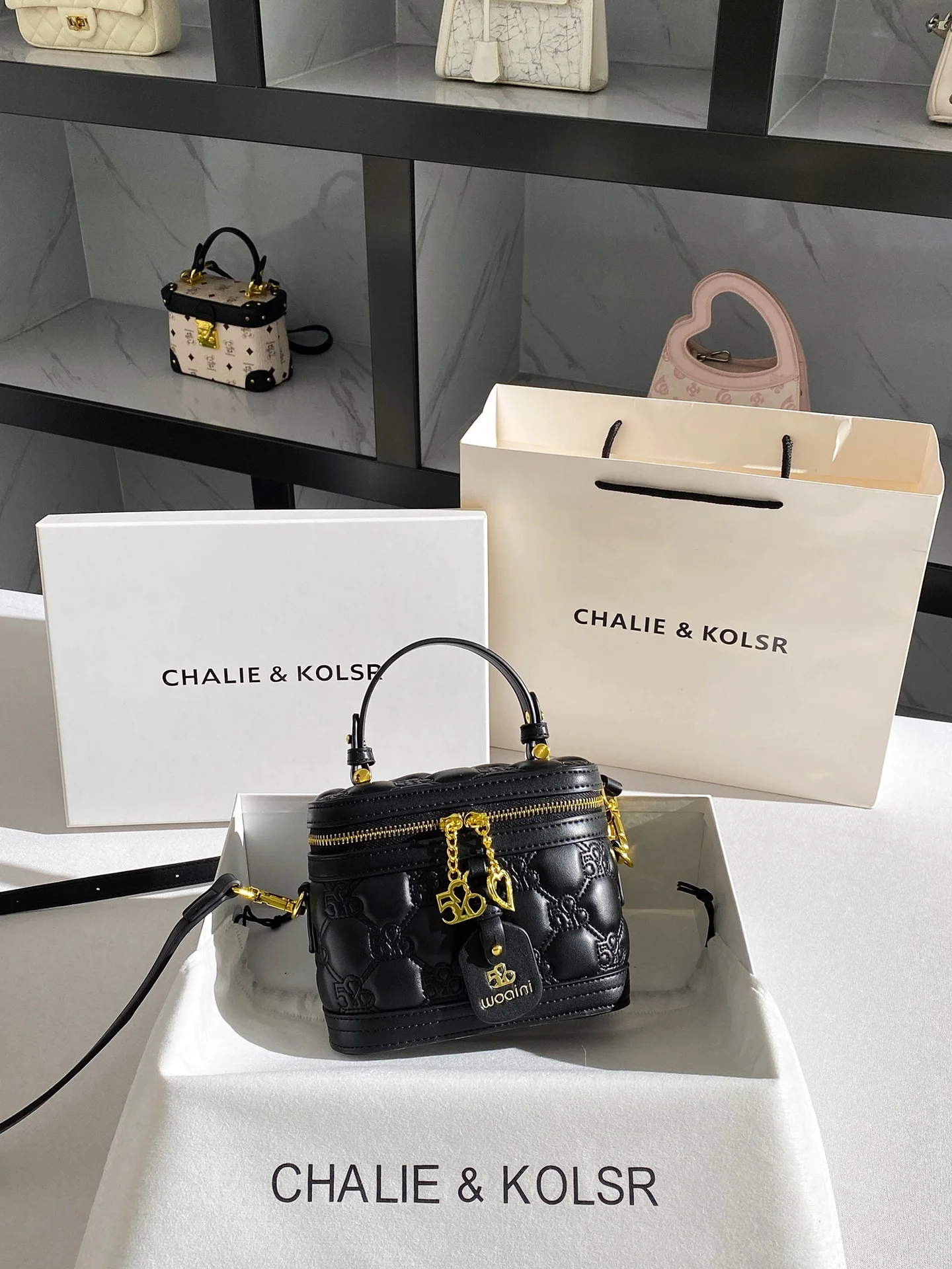 geometric-pattern-box-handbag-women's-fashion-spring-summer-new-style-high-end-sensation-youth-leather-handbag