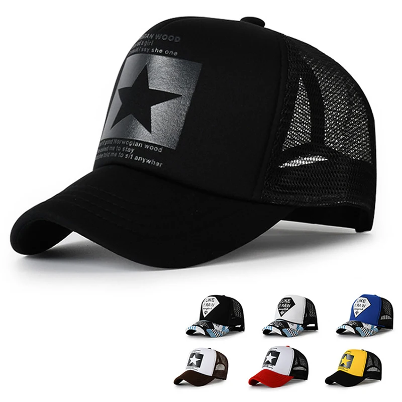 

Fashion Brand Baseball Cap Women Baseball Hat Breathable Men Women Summer Mesh Cap Baseball Caps Hats for Men