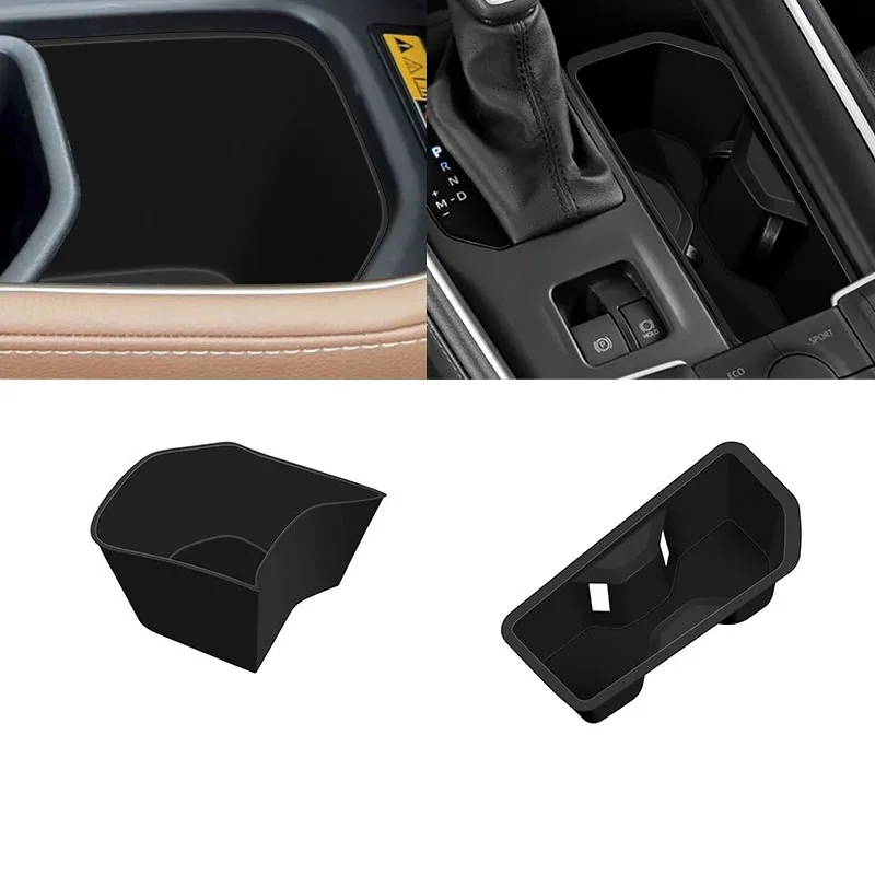 LHD For Toyota Grand Highlander 2024 2025 Silicone Rubber car Center Conlose Cup Holder Coffee Bottle  Water Holder Accessories