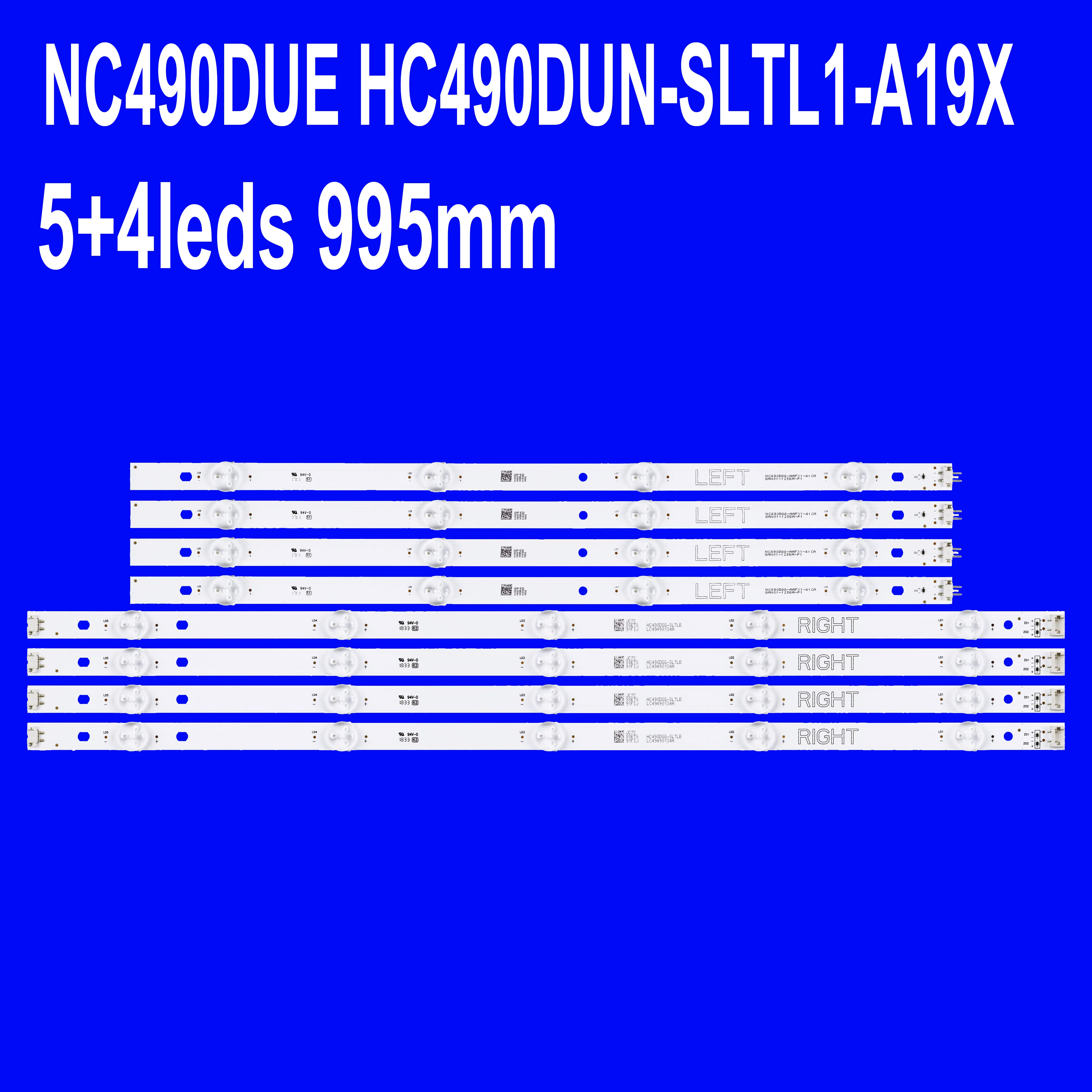 

Светодиодная лента для 49UK6400PLF 49UK6200PSA 49UK6300YVB 49UK6200PUA HC490DGG-SLTL7-A191 49UK6400PVC 49LK5900PLA HC490DUN-SLTL1-A19X