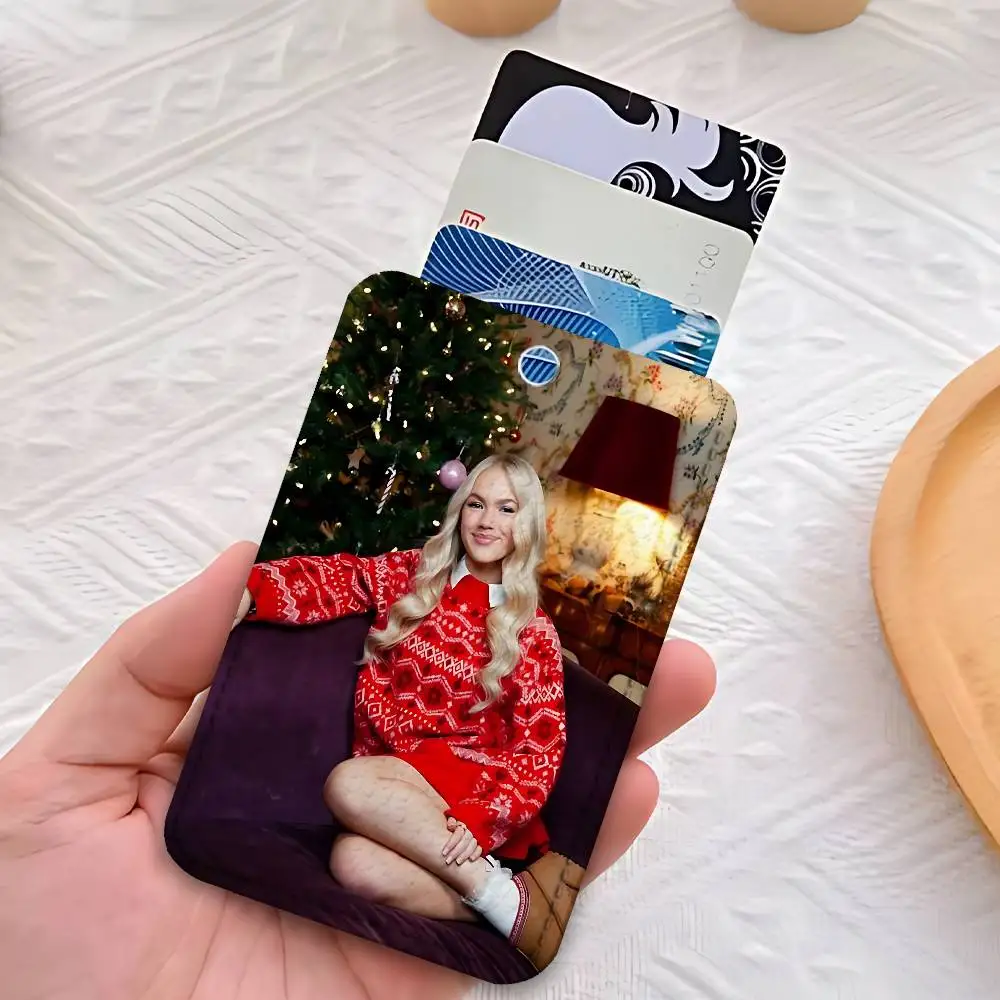 F-Freya S-Skye Singer Custom Access Card Case ซองใส่บัตรหนัง ซองใส่บัตรสำหรับเดินทาง ของขวัญ