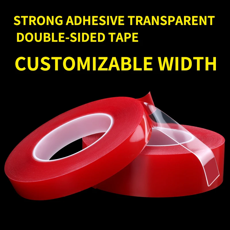 

10m Transparent Acrylic Double Sided Tape Heavy Duty Nano Tape Traceless Washable Adhesive Sticker Clear Sticky Power Foam Tapes