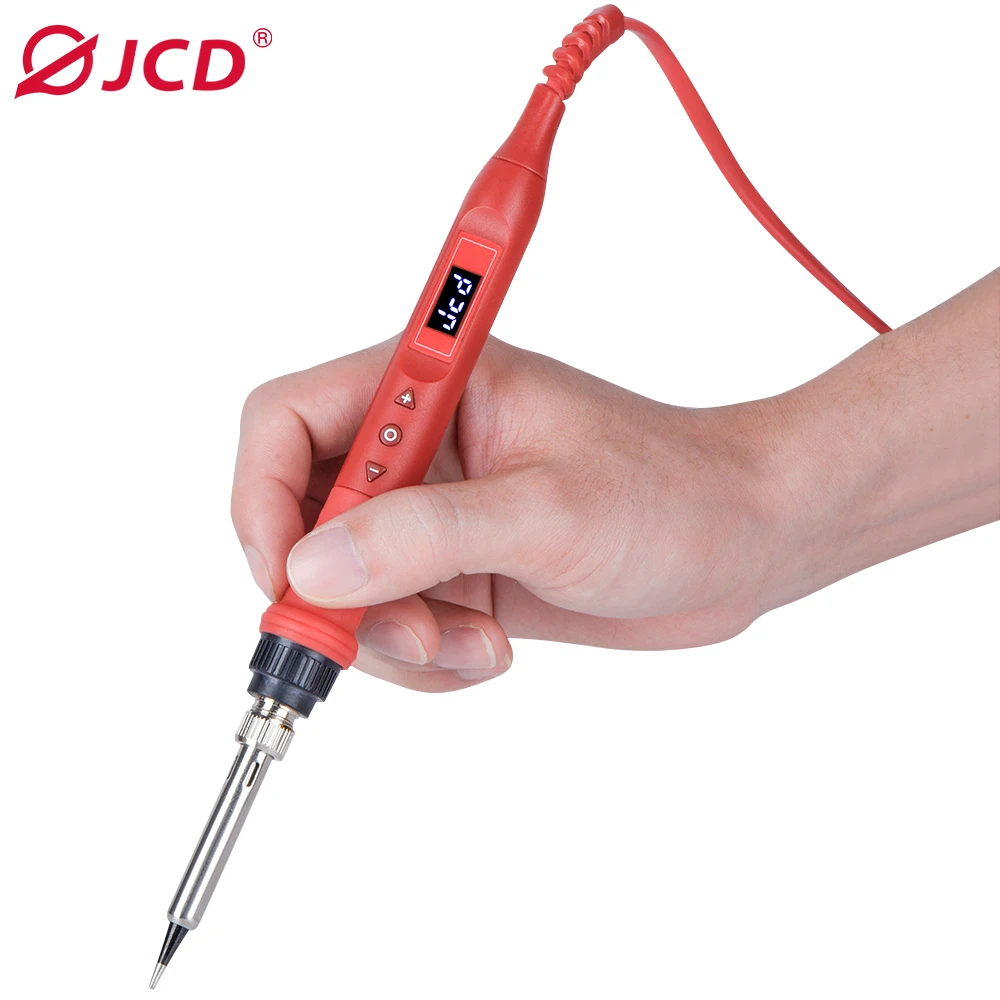 JCD908 soldering iron series 60W/80W multifunctional button temperature adjustable 110V/220V LCD digital display welding tool