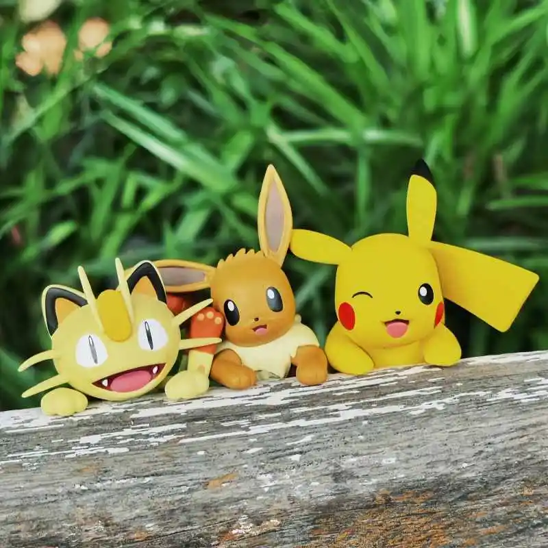 Nieuwe Echte Funism Pokemon Blind Box Speelgoed Lie Gevoelig Serie Auto Decoratie Kantoor Desktop Decoraties Collectible Beeldjes Model