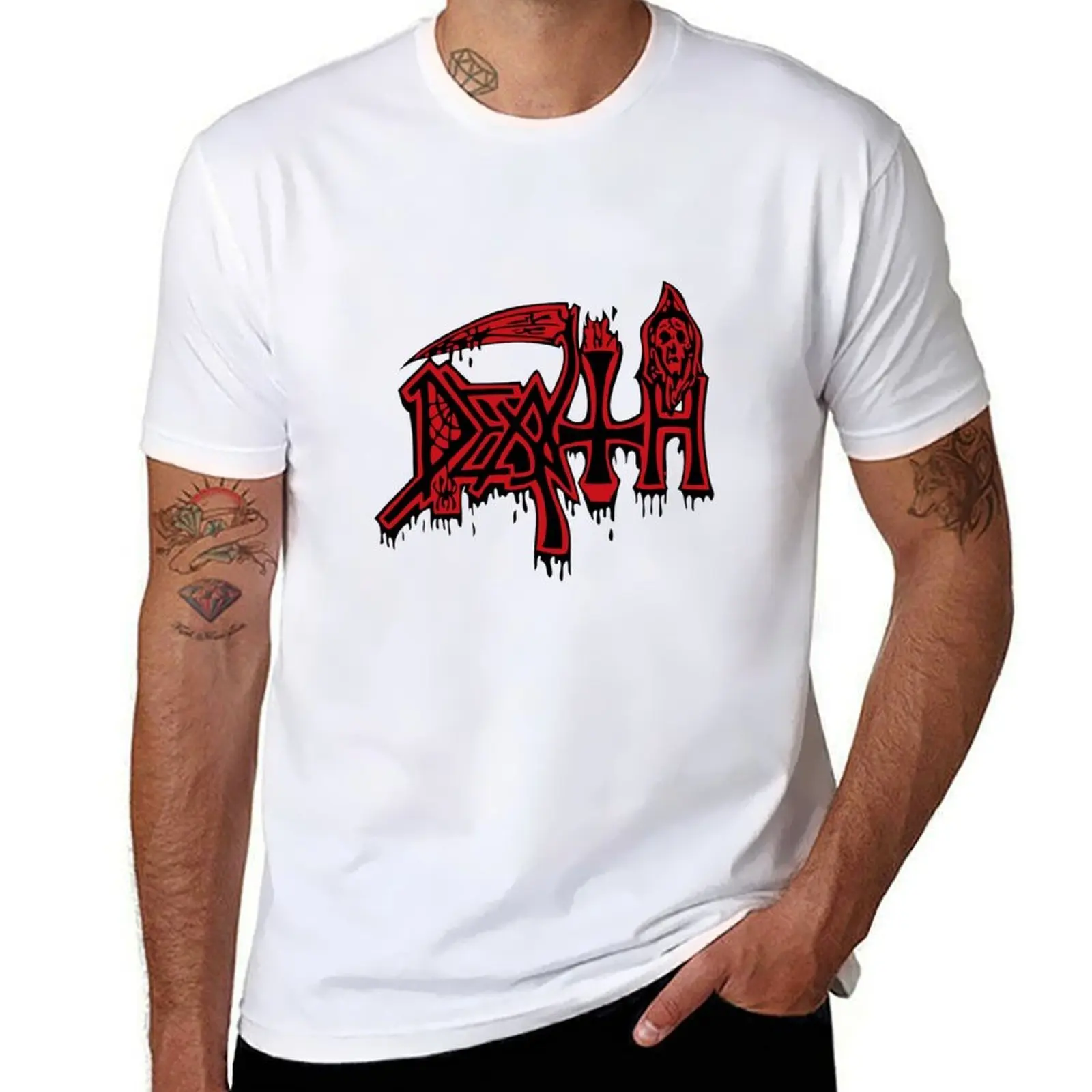 

Death band T-Shirt printed t shirts for man t shirt custom print T-Shirt