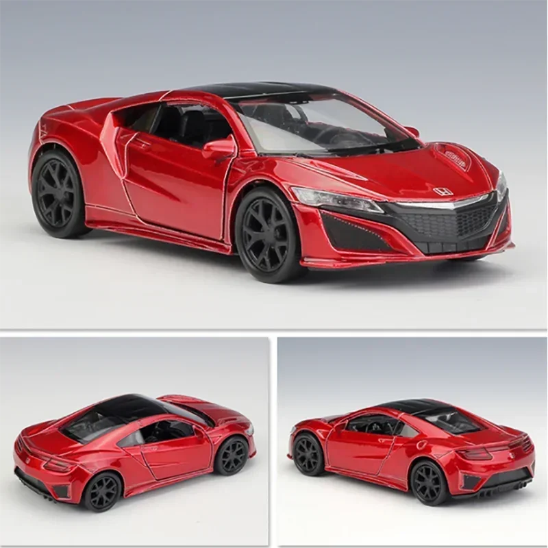 Welly 1:36 2017 honda nsx Simulation Legierung Fahrzeug Auto Modell Pull-Back Spielzeug Sammlung Geschenk Spielzeug