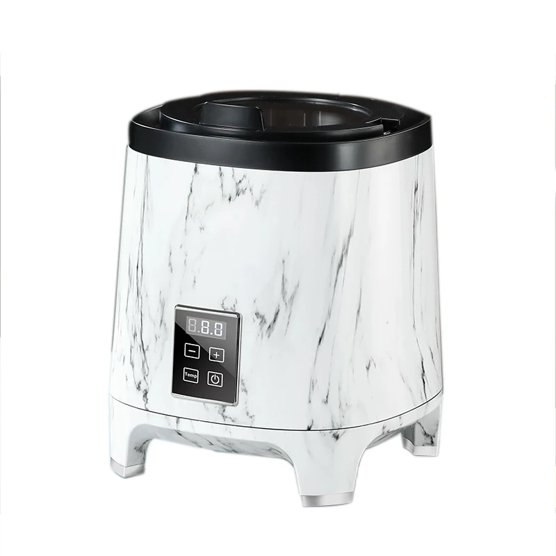 10L Wood Buffet Soup Pot Commercial Soup Kettle Stainless Steel Insulated Soup Container For Buffet Station
