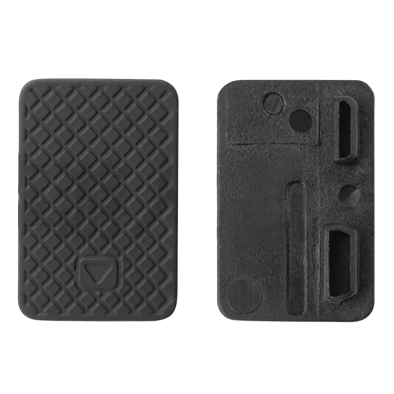 Cubierta de puerta lateral Mini USB de repuesto para GoPro Hero 4 3 + 3, accesorios de cámara de acción, cubierta lateral desnuda, reemplazo