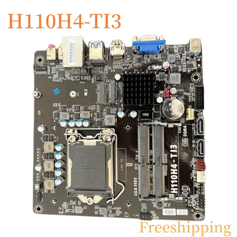 

For H110H4-TI3 V:1.0 Motherboard M.2 LGA 1151 DDR4 Mainboard 100% Tested Fully Work