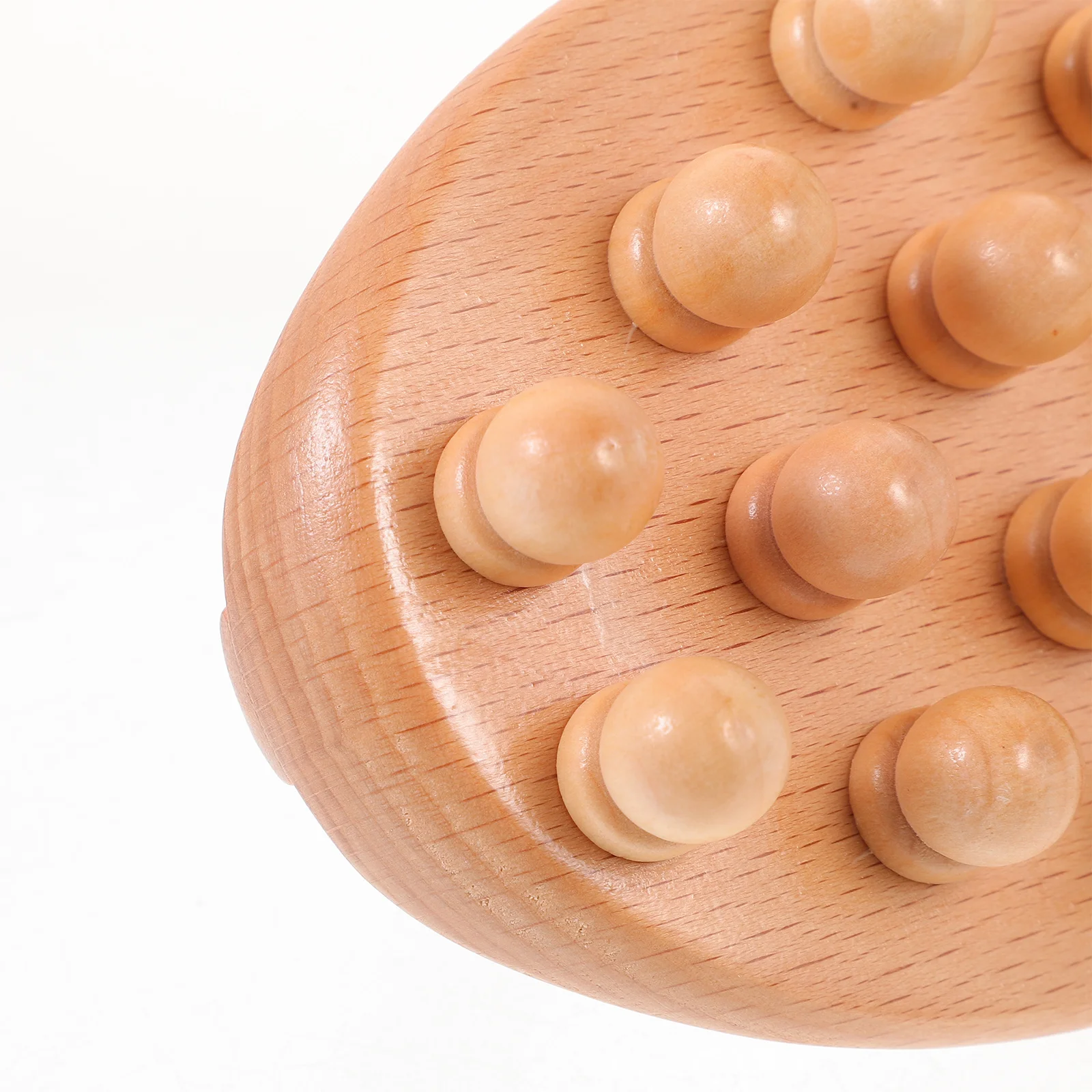 

Wood Massage Tool Handheld Roller For Deep Tissue Relief Acupoint Massager Neck Shoulder Back Legs Feet Durable Body