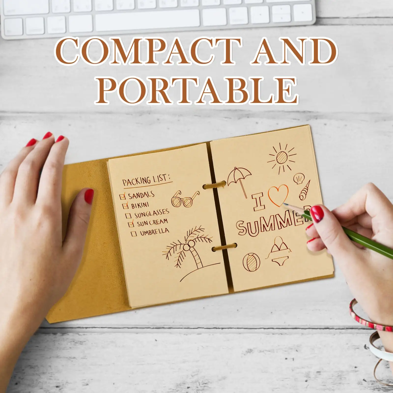 كراسة الرسم الفنية دفتر الملاحظات خمر اليدوية الكتابة دفاتر السفر