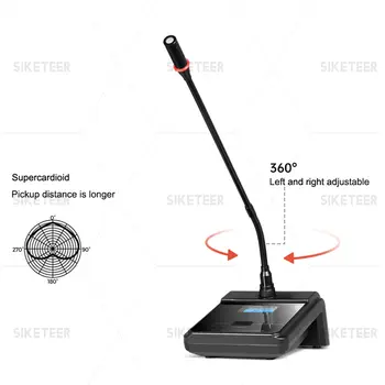 UHF無線麥克風 4通道頭戴電容麥克風,適用於教堂、婚禮、戶外舞台和演講 8 最佳銷售 頭戴式麥克風 - №4