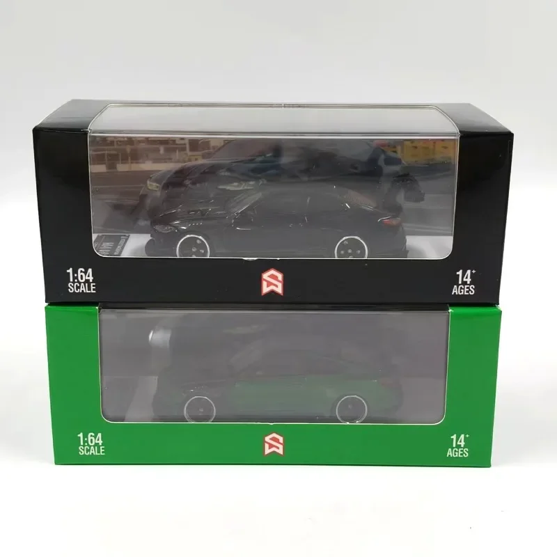 SW Diecast 1/64 Scale BMW Alloy Car Model BMW G82 M4 GTR Play Vehicles Toys Original Box Collection Display view 6
