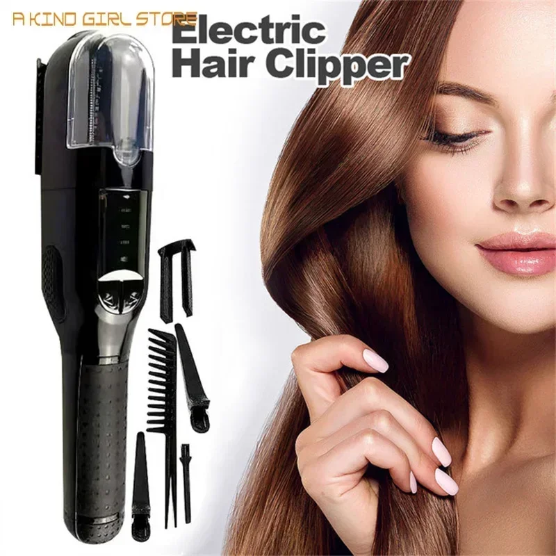 Hair Trimmer Split End Remover Dry Damaged And Brittle Professional Automatic Trim Split Electric Cordless Hair Cutting Wireless