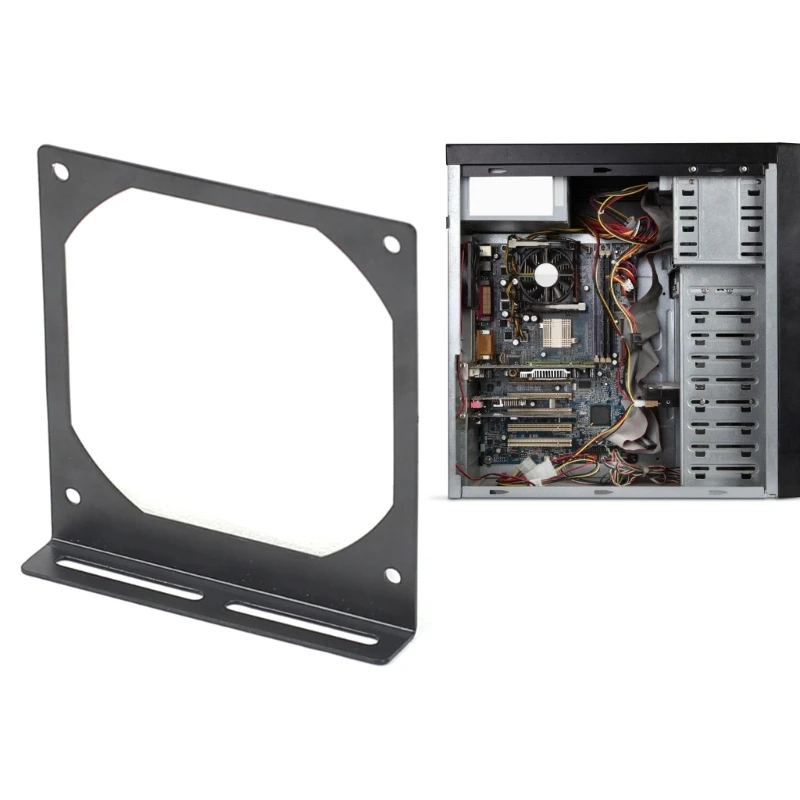 T8WC 120LS Cooling Fan Support Bracket PC Case Fan Holder for Computer Parts and Accessories CPU Cooling Rack