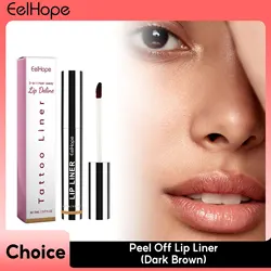 Lip Liner Peel Off Lipgloss Moisturising Waterproof Long Lasting Brown Contour Lips Tint Makeup Stain Natural Lipsticks Cosmetic