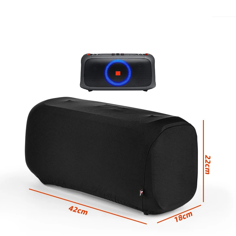 

Speaker Protective Cover for JBL Partybox on the Go Bluetooth-compatible Audio Dust Cover Black