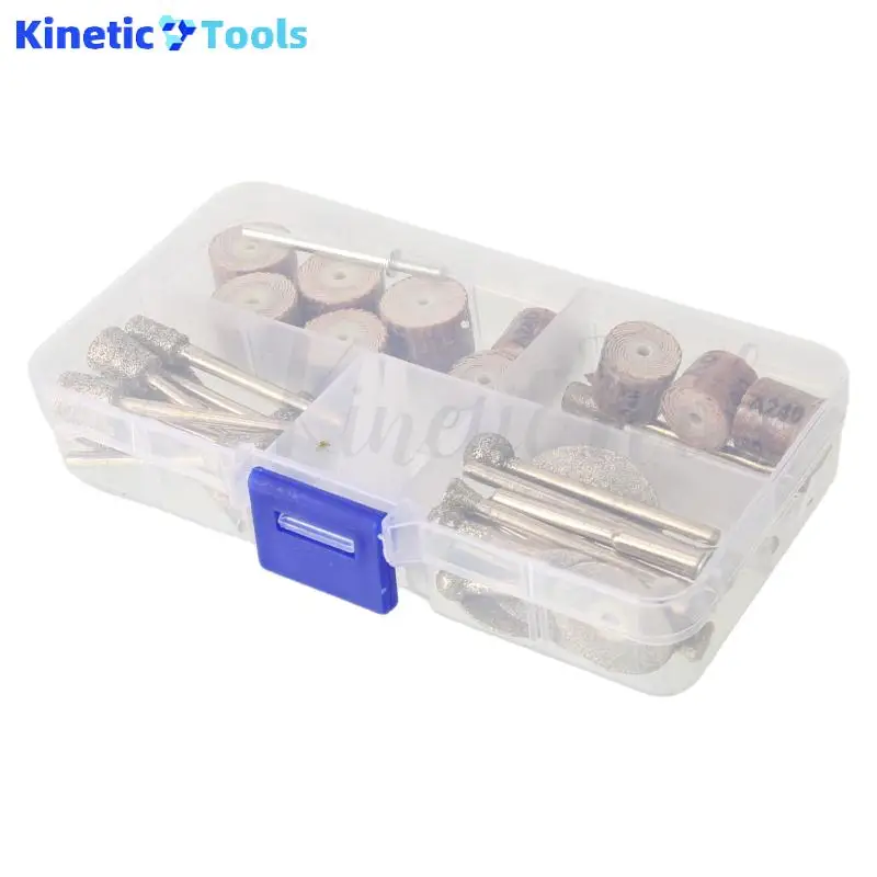 전기 연마 비트 조각기 소모품 다이아몬드 연마 바늘 부품 밀링 연마 드릴링 절단 도구