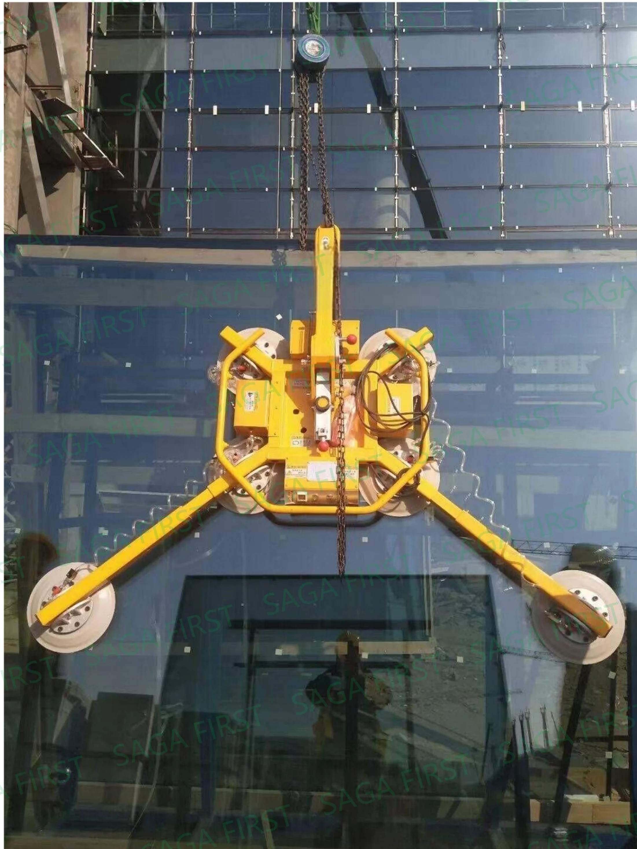 Vacuum Electric Suction Cup Lifter Metal Tempered Glass Lifting Equipment Glass Installation R/obot