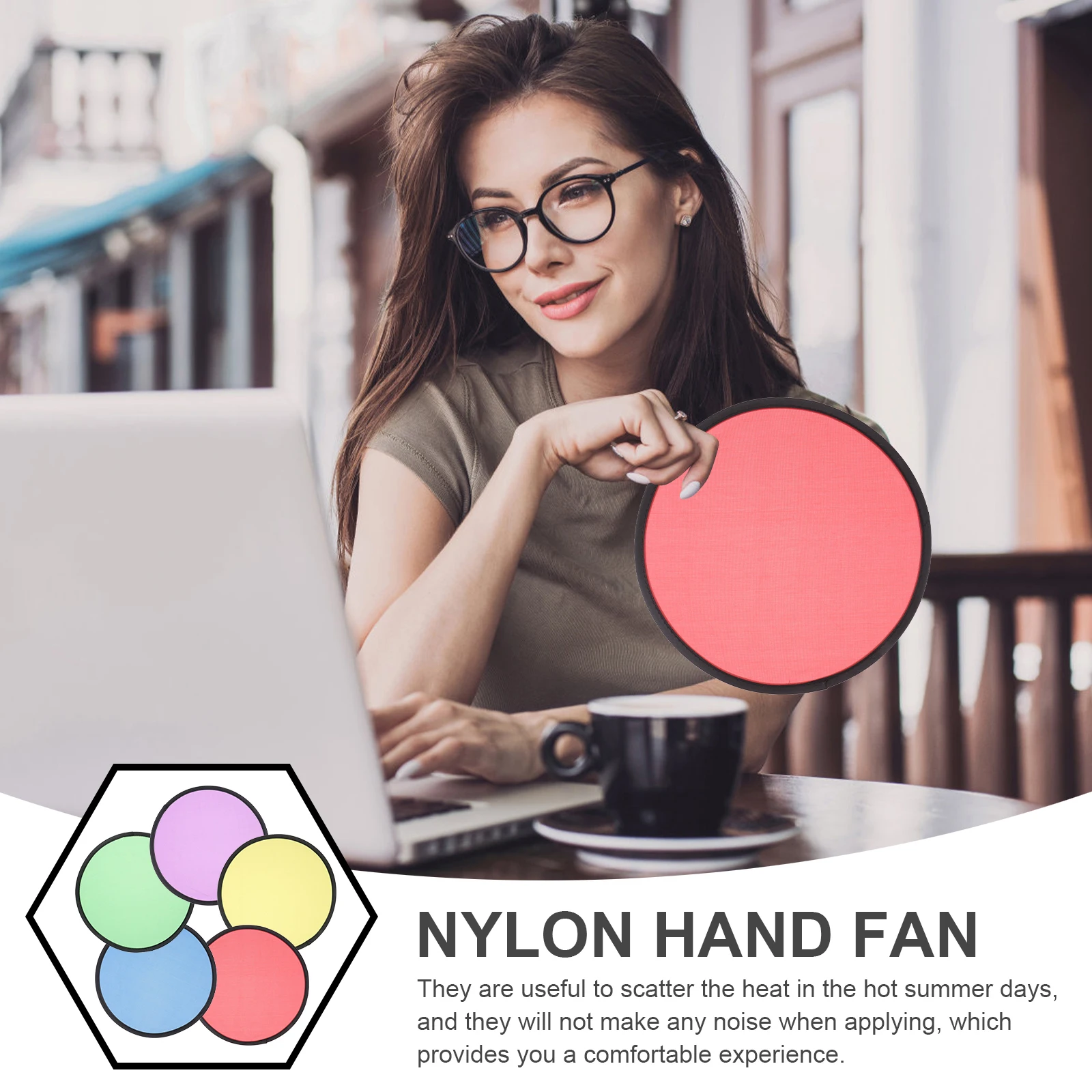 

25 Pcs Fan Practical Disks Small Hand Foldable Mini Folding Disc Colorful