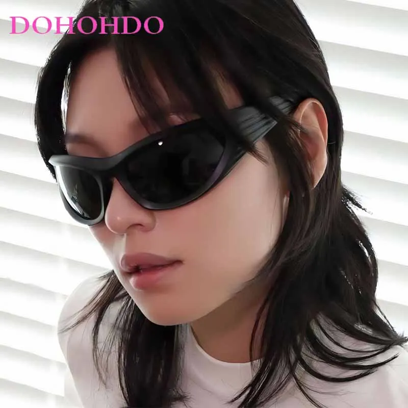 

Y2K Integrated Surrounding Type Personality Wild Punk Sunglasses Men Women Luxury Brand Vintage Sports Cycling Sunglasses UV400