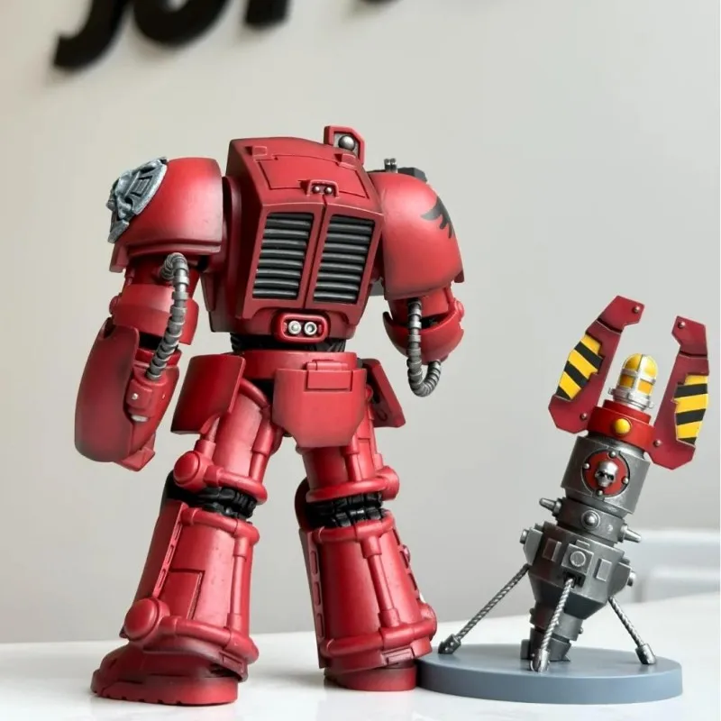 JOYTOY Blood Angels Terminator Squad 1/18 Action Figure Warhammer 40K Anime Figure 14.3 Joint Movable Doll Collection Toy Gifts