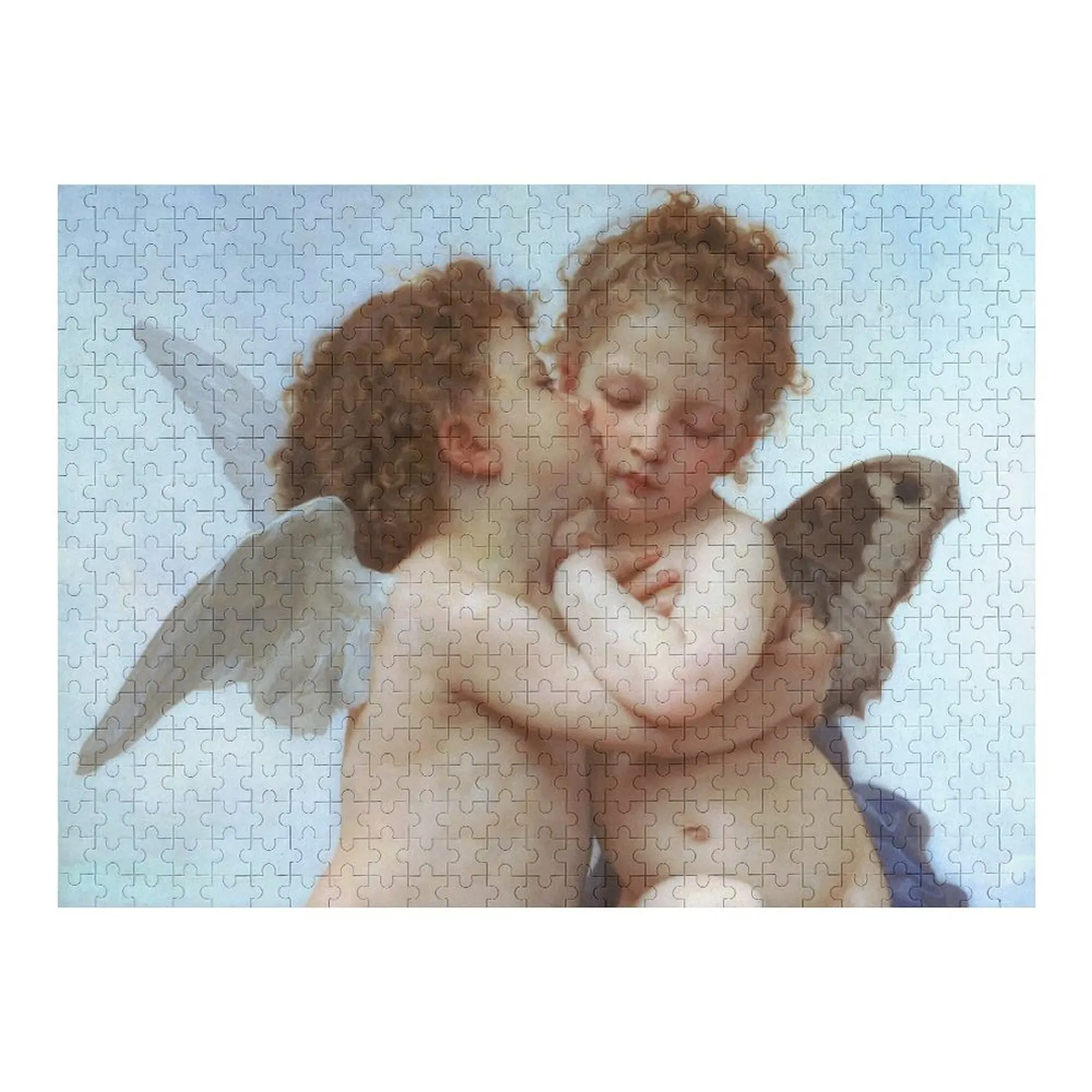 

First Kiss Angels Jigsaw Puzzle Customs With Photo Custom Child Custom Jigsaw Puzzle