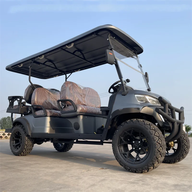 Street Legal 2/4/6 Seater Electric Golf Carts 48V 72V Lithium Battery Golf 5000W UTV Beach Buggy Golf Cart Electric