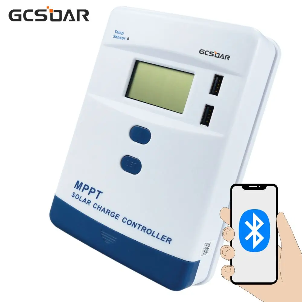 

GCSOAR MPPT Solar Controller 12/24V 40A Built-in BLE