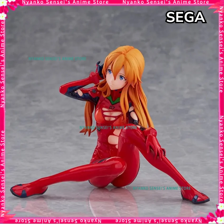 En Stock SEGA S-FIRE Evangelion: Thrice Upon A Time Asuka Langley Shikinami Figura 1/7 Modelo de Anime Muñeca Coleccionable de Escritorio