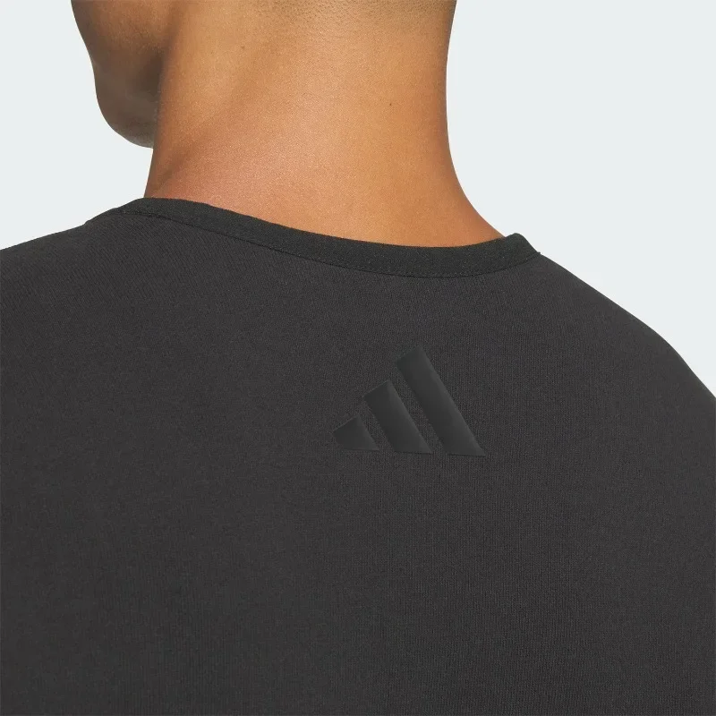 adidas Plain Minimal French Terry Hood Pullover Clean Blank Design Customizable SweatshirtJL6063 1PCS
