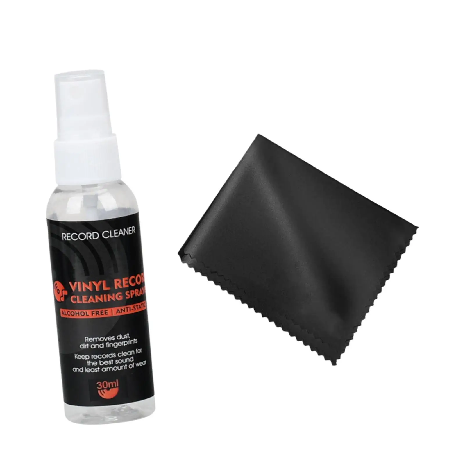Vinyl Record Cleaning Set LP Turntable Cleaner Kits Record Cleaning Cloth Set