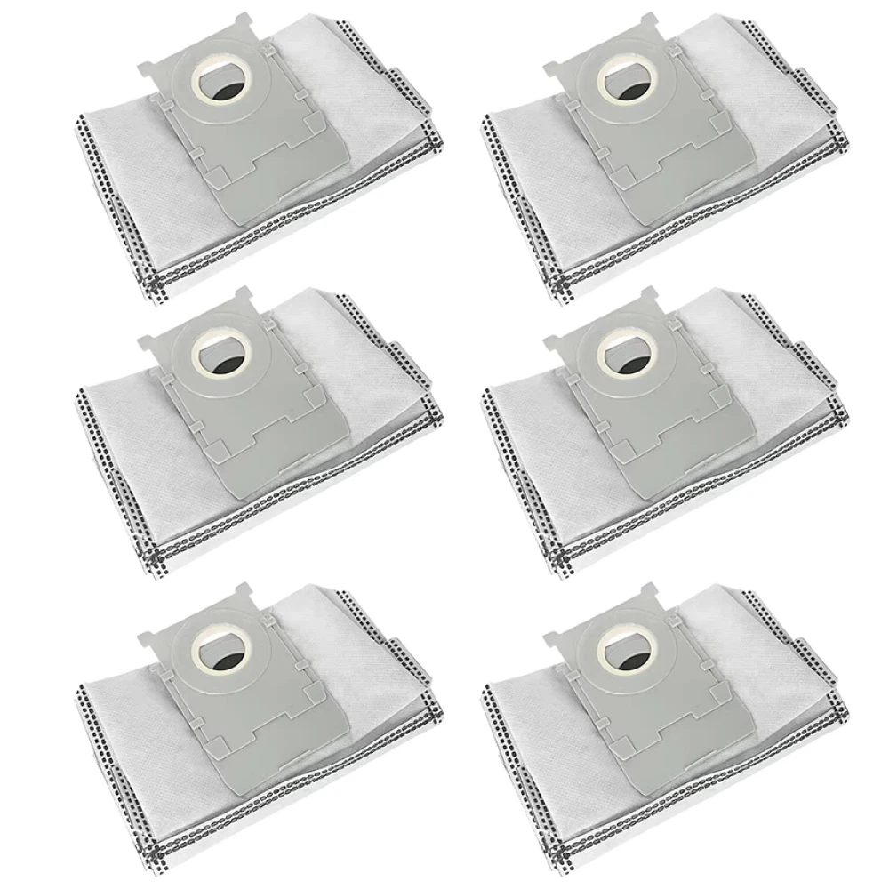 6pcs שקית אבק בד לא ארוג אנטי בקטריאלי פעיל שקית אבק פחמן עבור ecovacs t50/x8 פרו אבזרים