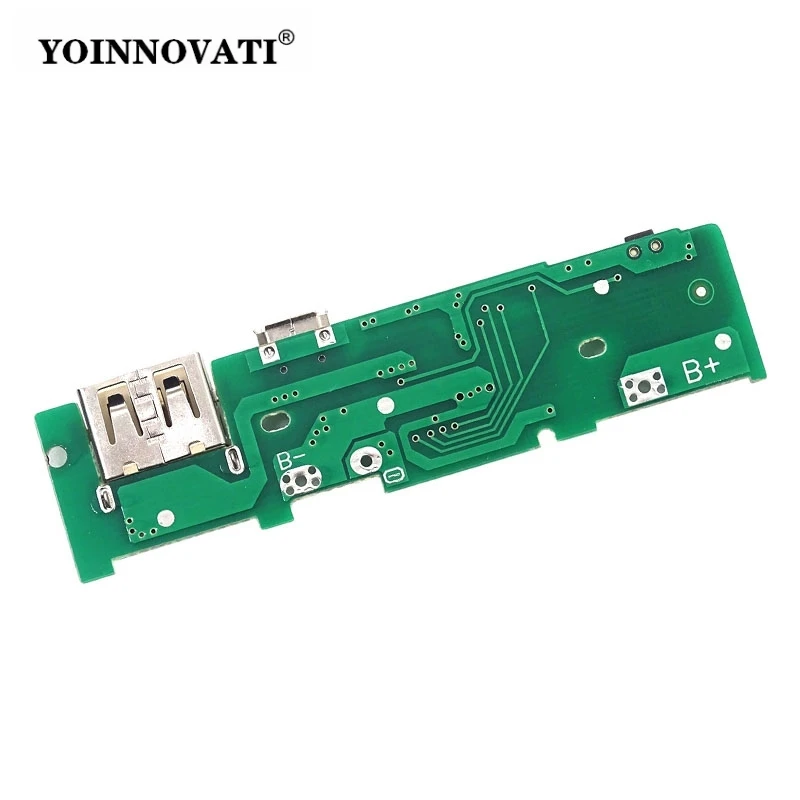 Intelligent 5V 1A USB Charging Module with Boost Converter & Full Protection for Power Bank DIY