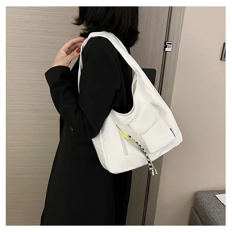 

Women's Shoulder Bag Nylon Fashion Hand Bags Wallet Portable Tote Handbags for Casual Dressing Up Bag Pendant Decoration