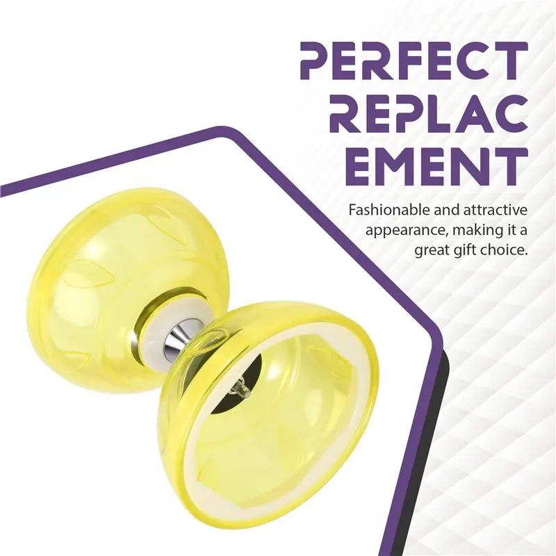 Diabolo z trzema łożyskami, dwugłowicowe, do ćwiczeń, do zabawy na zewnątrz, w stylu yo-yo, dla seniorów i dzieci, model B-Y44A