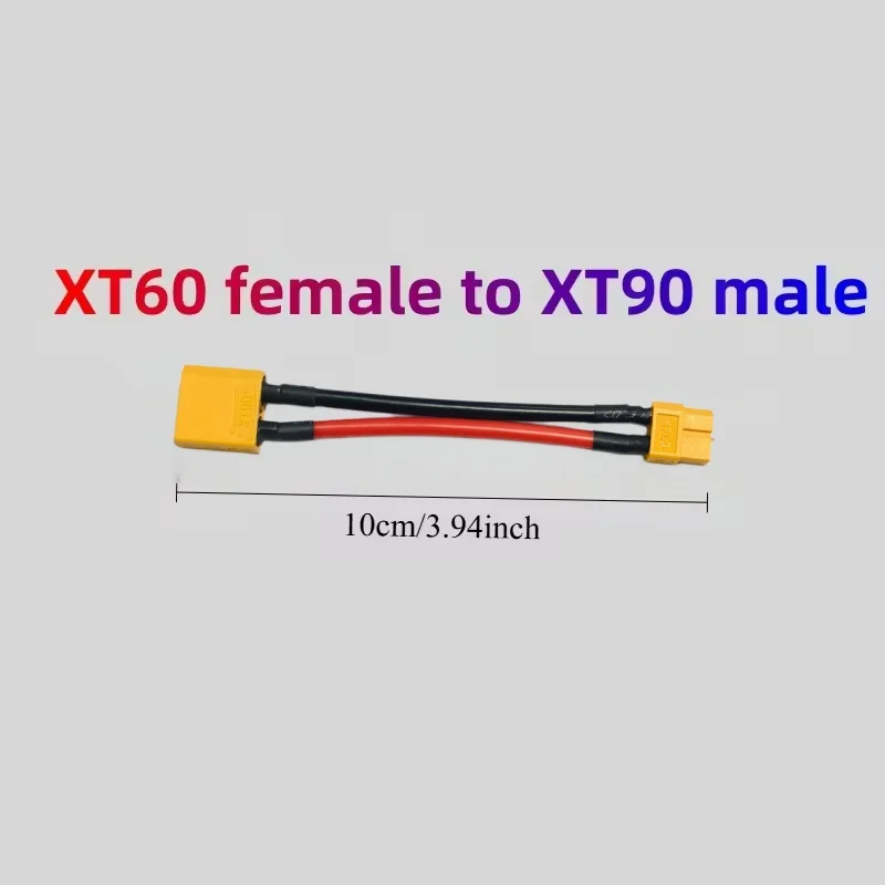 10CM XT60 Adapterkabel, XT60 zu XT30/T/XT90 Stecker auf Buchse Adapterkabel, Silikonkabel – Detail 6