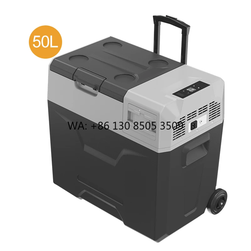 

ECX 12V/24V DC Portable Plastic Compressor Refrigeration Freezer for Sale for Hotel RV Outdoor Household Use Solar/Battery Power