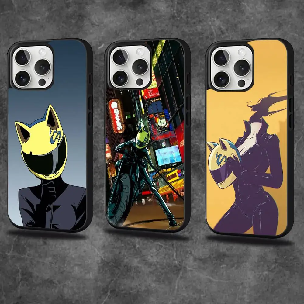 

Anime DuRaRaRa Phone Case For iPhone 17,16,15,14,13,12,11,Pro,Max,Plus,Mini,SE4,E Magnetic Magsafe Wireless Charging