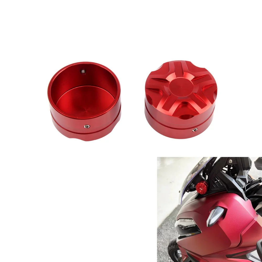 

Motorcycle Windshield Height Adjuster Cover Side for Honda ADV350 2021-2025 Front Shield Bracket Adapter Caps Accessories