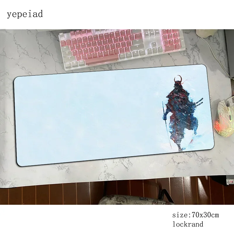 

Bushido Samurai mouse pad Popular mats 800x300x3mm Computer mouse mat gaming accessories large mousepad keyboard games pc gamer