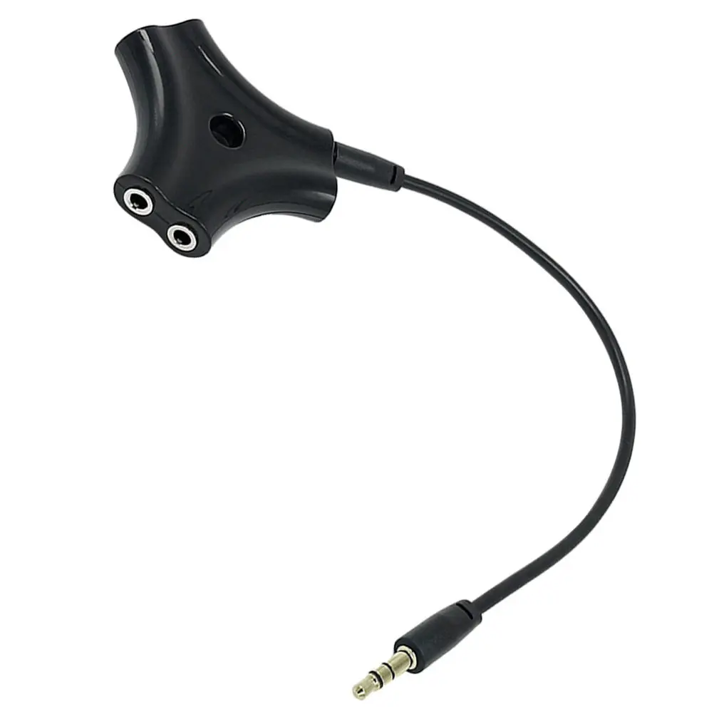 3.5mm 5 Output Headphone Splitter Distributor Perfect for Friends Family Classroom Backseat Dvd Sharing Includes 1 Meter Stereo