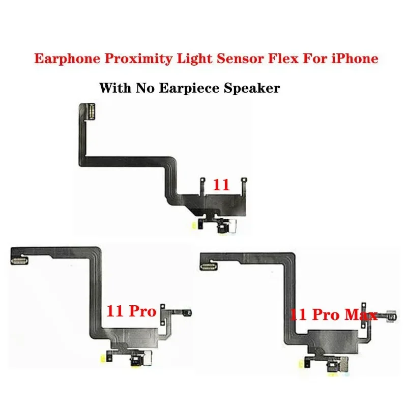 Repair Face Recognition Function Earpiece Empty Earphone Speaker Ribbon Flex Cable for IPhone X XS XR 11 12 13 Pro Max Mini