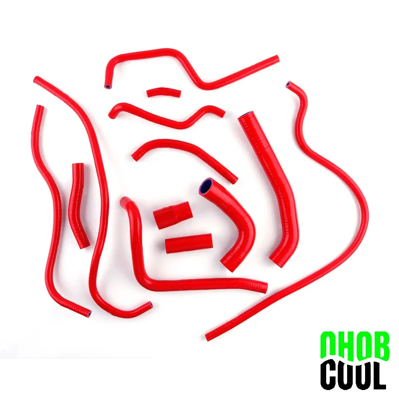 

For 2009-2014 Yamaha YZFR1 YZF R1 2010 2011 2012 2013 Silicone Radiator Coolant Hose Pipe Kit